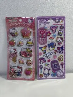 正規品キティスパンコールパーティー平成はっぴーフォンサンリオキャラクターズシール