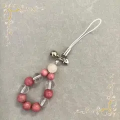 願いを後押しするパワーストーンの手作りストラップ（良縁引き寄せ・恋愛運など）