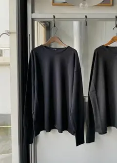 COMOLI カシミヤコモリニット NAVYのサムネイル