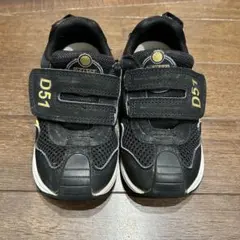 イフミー　D51 スニーカー　ブラック　電車　幼稚園　保育園　運動靴　男の子