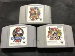 NINTENDO64ソフト 3本セット　マリオ