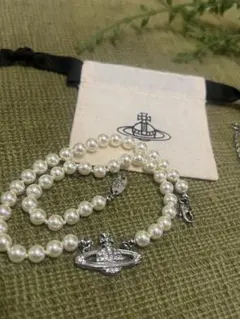 【90s廃盤】Vivienne Westwood パールチョーカー ネックレス