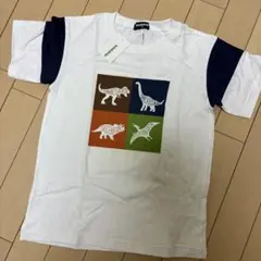 恐竜プリント Tシャツ