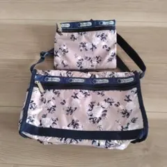 LeSportsac フローラル柄ショルダーバッグ