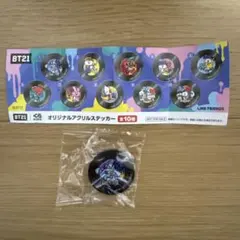 BT21 オリジナルアクリルステッカー
