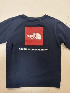 THE NORTH FACE ネイビー 長袖カットソー ロンT120cm