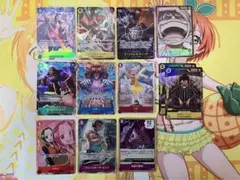 ワンピースカードゲーム L SR R C UCパラレルカードセット① 計12枚