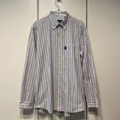 AIGLE 長袖シャツ　Lサイズ　チェック　メンズ