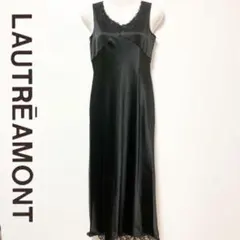 【極美品！光沢！高級感！】LAUTREAMONTノースリーブワンピース！