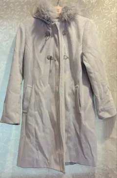 ライトグレー ダッフルコート Lサイズ 【割引ありプロフィール参照】