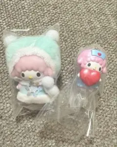 サンリオ マイスイートピアノ スクイーズ マイメロピアノちゃん クリア