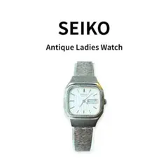 【動作品】SEIKO レディース腕時計 クォーツ デイデイト ヴィンテージ