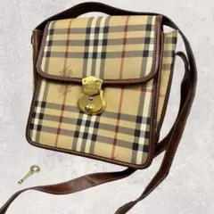 2025年最新】バーバリー ノバチェック ショルダーバッグ レザーの人気