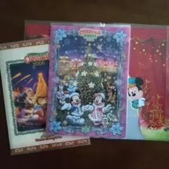 東京ディズニーリゾート　クリアファイル3枚セット
