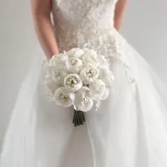 クラッチブーケ ♡ アーティフィシャルフラワー ウェディング ブーケ