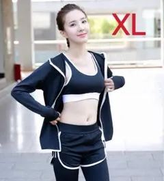 スポーツウェア レディース 4点セット ヨガウェア　フィットネス　新品 XL