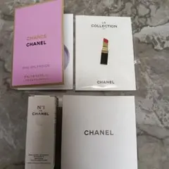 CHANEL サンプルセット 香水 乳液 ピンバッジ