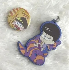 おそ松さん アクリルキーホルダー バッジセット