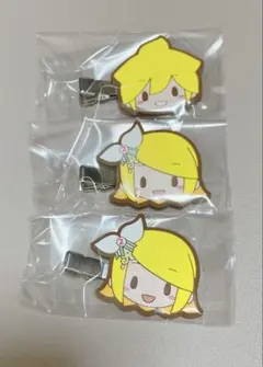 プロセカ ふわぷち カプセル 前髪クリップVol.3 鏡音レン 鏡音リン セット