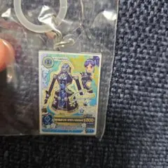 めじるしアクセサリー アイカツ　ガチャガチャ　霧矢あおい　クールカードチャームA