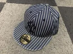 ★激レア　ヤンキース　ニューエラキャップ00s ストライプ　supreme☆