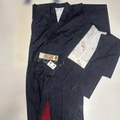 大島紬　絹着物　羽織り　2点