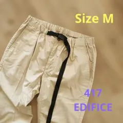 417 EDIFICE チノパン ベージュ Mサイズのサムネイル