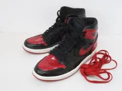 ナイキ AIR JORDAN 1 RETRO HIGH BRED PATENT