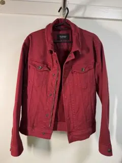 BURBERRY BLACK LABEL レッドデニムジャケット Mサイズ