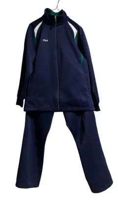FILAのジャージ上下セット、Sサイズ
