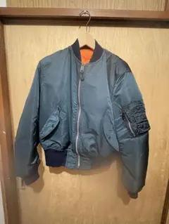 アルファ　MA-1 ＵＳＡ製 ユーズド　IDEAL 80s 90s