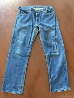 【W38L30】Levi’s505 66前期rain購入　77年5月ボタン裏5