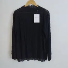シアーカットソー黒 3L