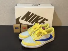 トラヴィス・スコット × ナイキ エアジョーダン1 レトロ ロー OG カナリー