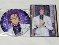 黒子のバスケ 紫原敦 GIGOカフェ 缶バッジ クリアシート 白スーツ セット