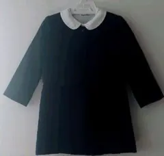 バーバリー ワンピース　アンサンブル　入園　卒園　受験　紺　90 95 100