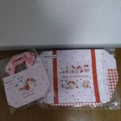 サンリオ　くじ　Lil ala mode　ボストンバッグ　ミニトート　キティ