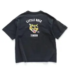 ペニーズ フリークスストア タイガープリントTシャツ ブラック【Ｌ】