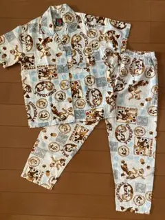 チップとデール 半袖パジャマ 130cm