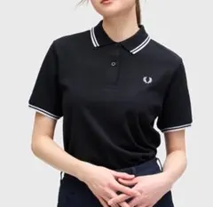 フレッドペリー ブラック ポロシャツ 半袖