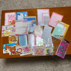 お値下げ‼️スヌーピー、リラックマ色々レターセット、シール、におい玉 まとめ売り