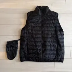 ユニクロ ウルトラライトダウン ベスト メンズ XLサイズ ブラック