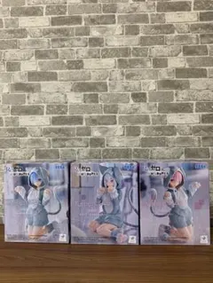 リゼロ Yumemirize ～もふもふパック ラム ・レム・エミリア 3種