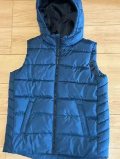 ネイビー ダウンベスト サイズ160