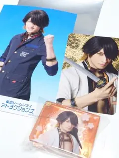 刀ミュ 長曽祢虎徹 アクリルメモスタンド＆ふぉとかーど　ブロマイド