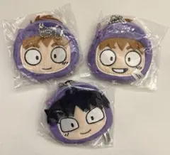 【WS4】忍たま乱太郎 ミニポーチキーホルダー 鉢屋三郎 不破雷蔵 久々知兵助