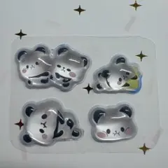 ボンボンドロップシール　もちもちパンダ　おすそ分け