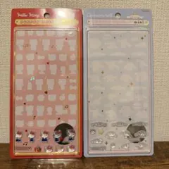 ミ*☆様 サンリオ　ボンボンドロップシール　mini シナモロール　キティ　レッ