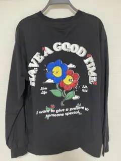 JUNGLE STORM 花柄長袖Tシャツ Mサイズ