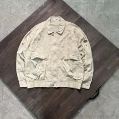 7LA2 Crocodile ハリトンジャケット　コットン×リネン　日本製　古着